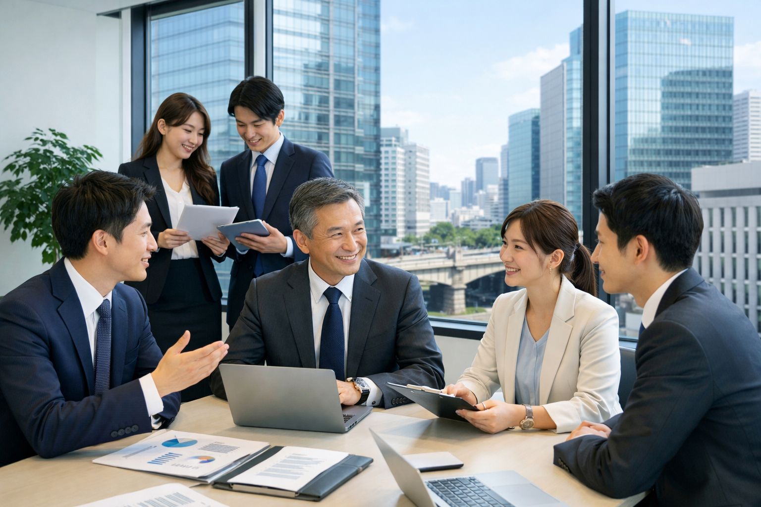 日本橋人形町の税理士法人ウィズのオフィスイメージ